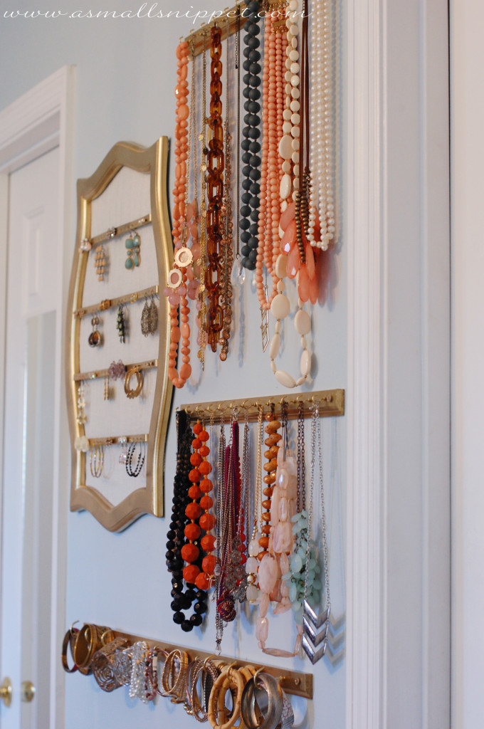 $20 DIY Jewelry Organization